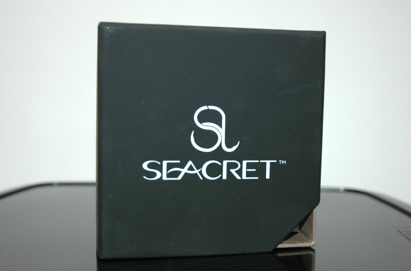 Seacret black Stainless Steel Wrist Watch.