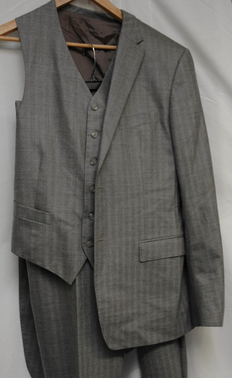 Grey Three Piece Suit