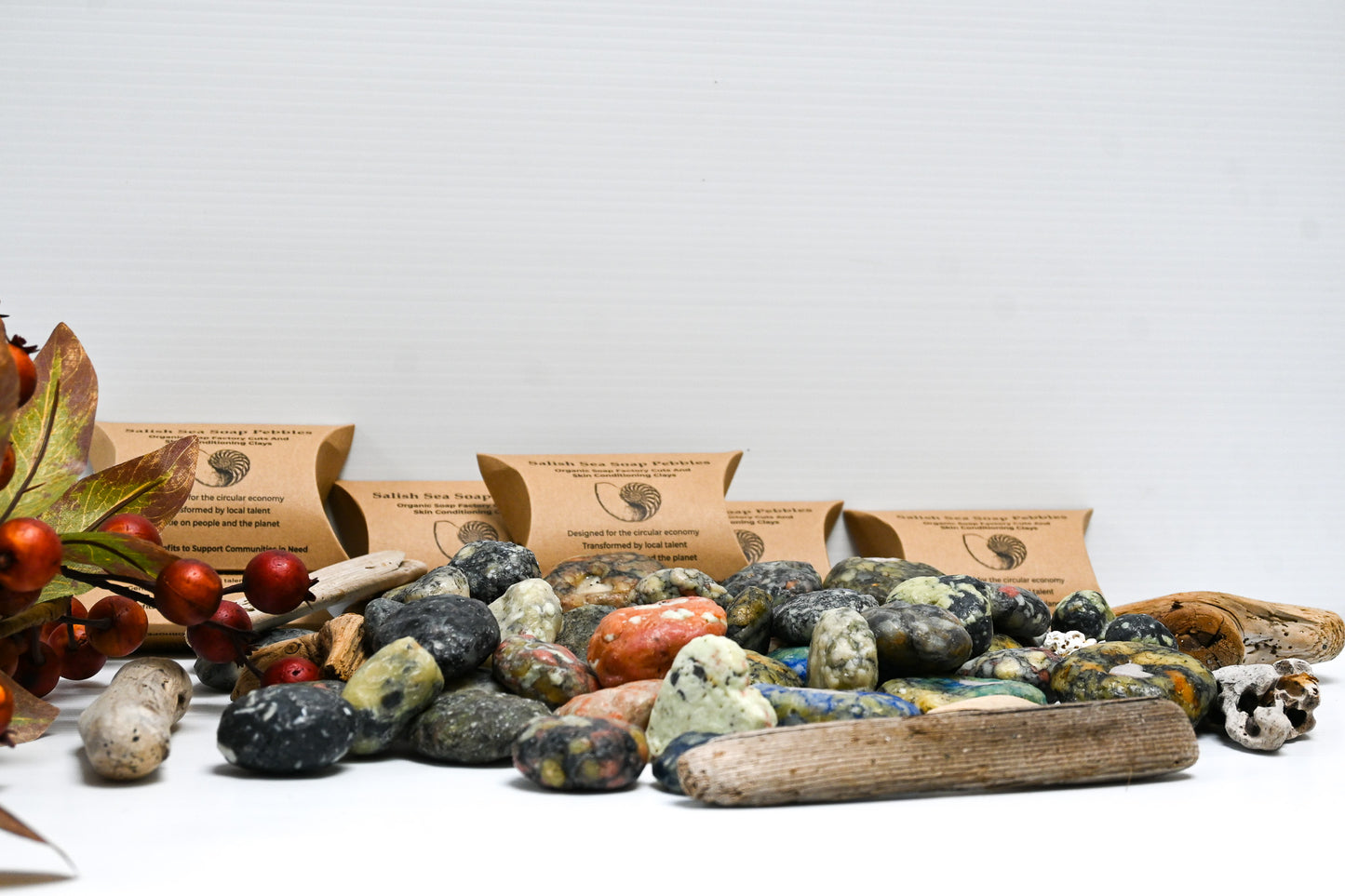 Salish Sea Soap Pebbles