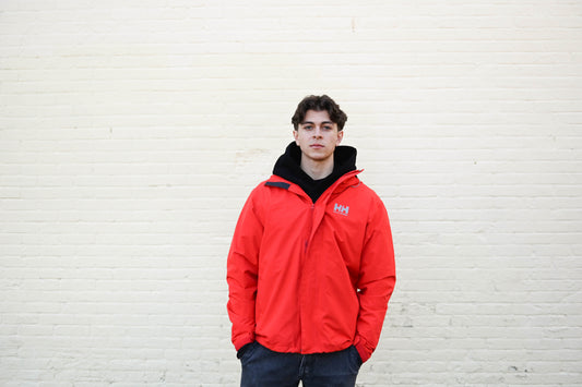 Helly Hansen Orange Rainproof Jacket