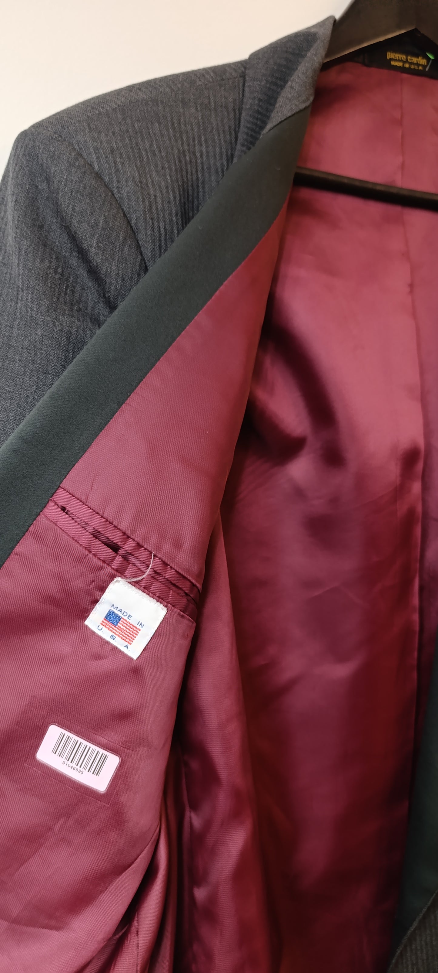 Pierre Cardin Gray Suit Jacket