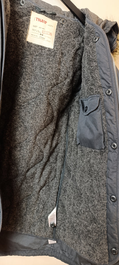 TNA  Britannia Gray Winter Coat