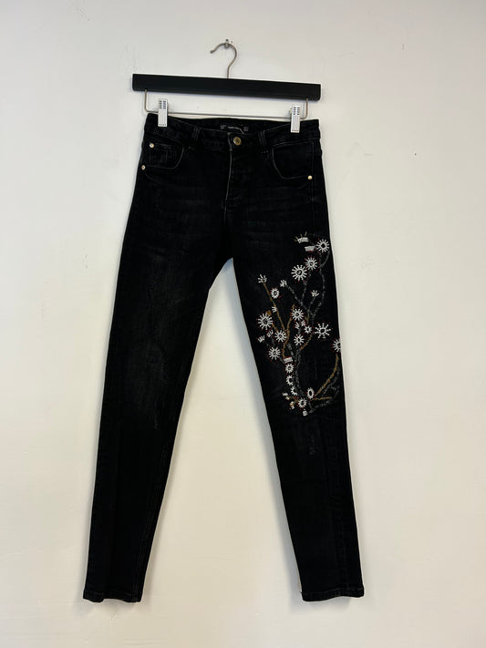 Zara Trafaluc Black Jeans Size 0