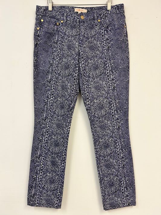 Tory Burch Mosaic Pattern Pants Size 30