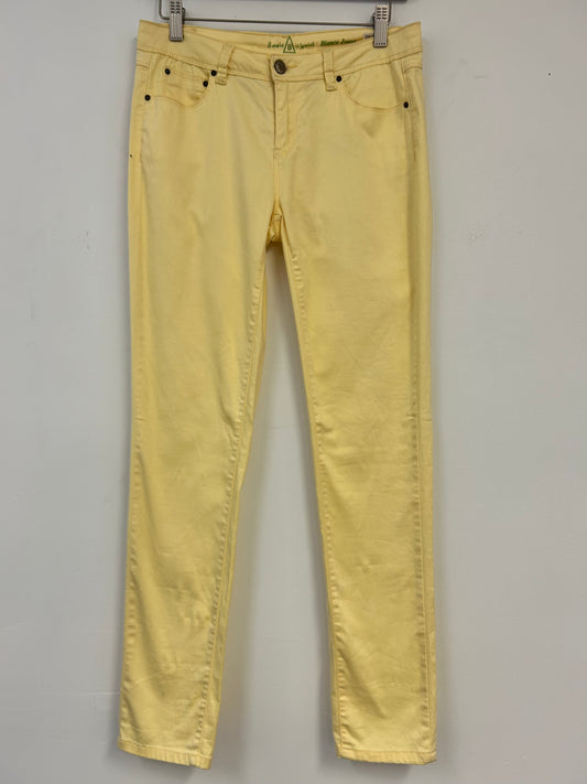 Bianco Light Yellow Slim Jeans