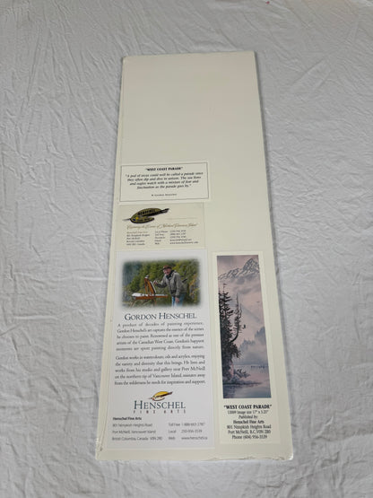Gordon Henschel "West Coat Parade" 17"x5.25" Prints