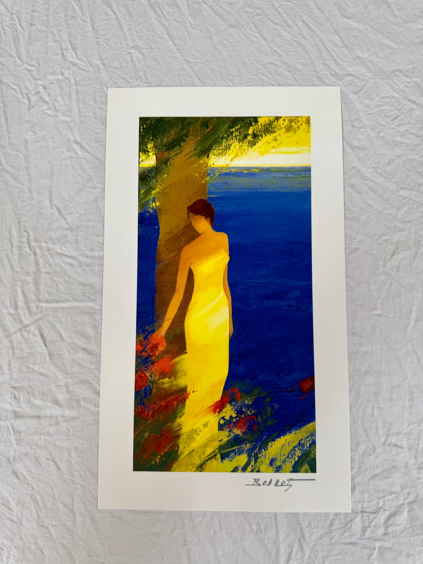 Emile Bellet "En Mediterranee" 2013 10 1/4"x5" Art Prints