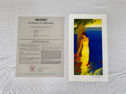 Emile Bellet "En Mediterranee" 2013 10 1/4"x5" Art Prints