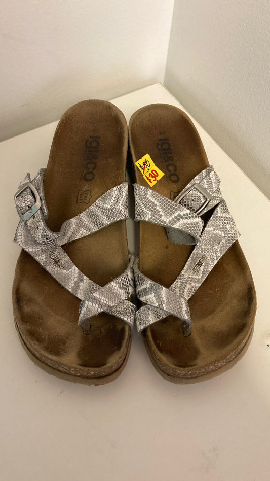 Snakeskin Sandals