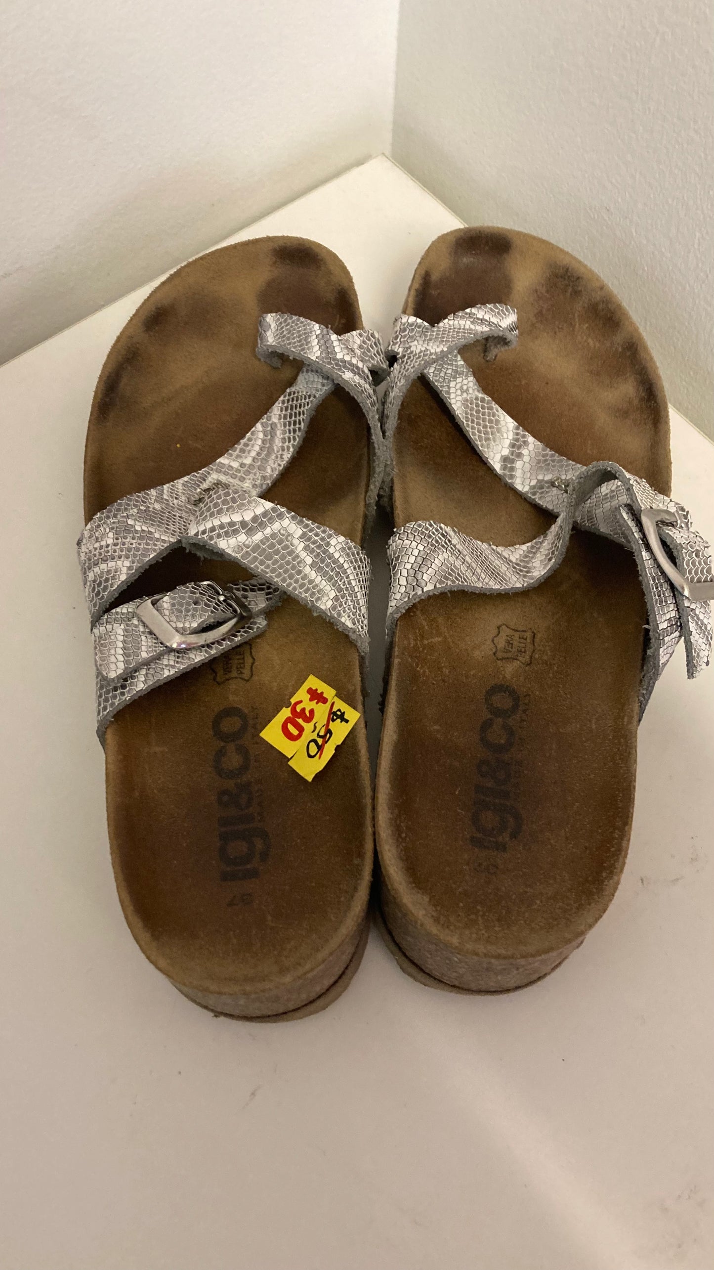 Snakeskin Sandals