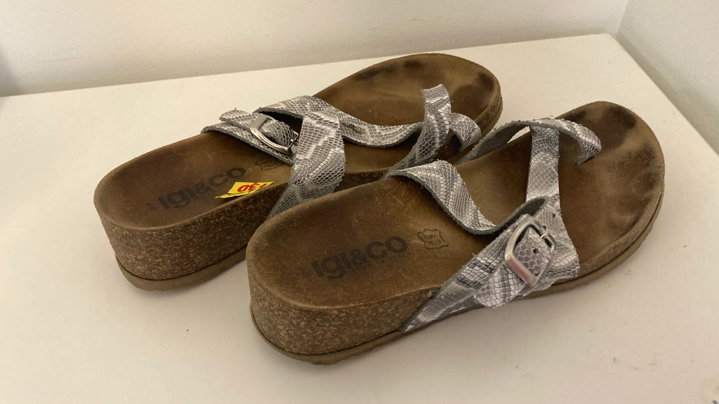 Snakeskin Sandals