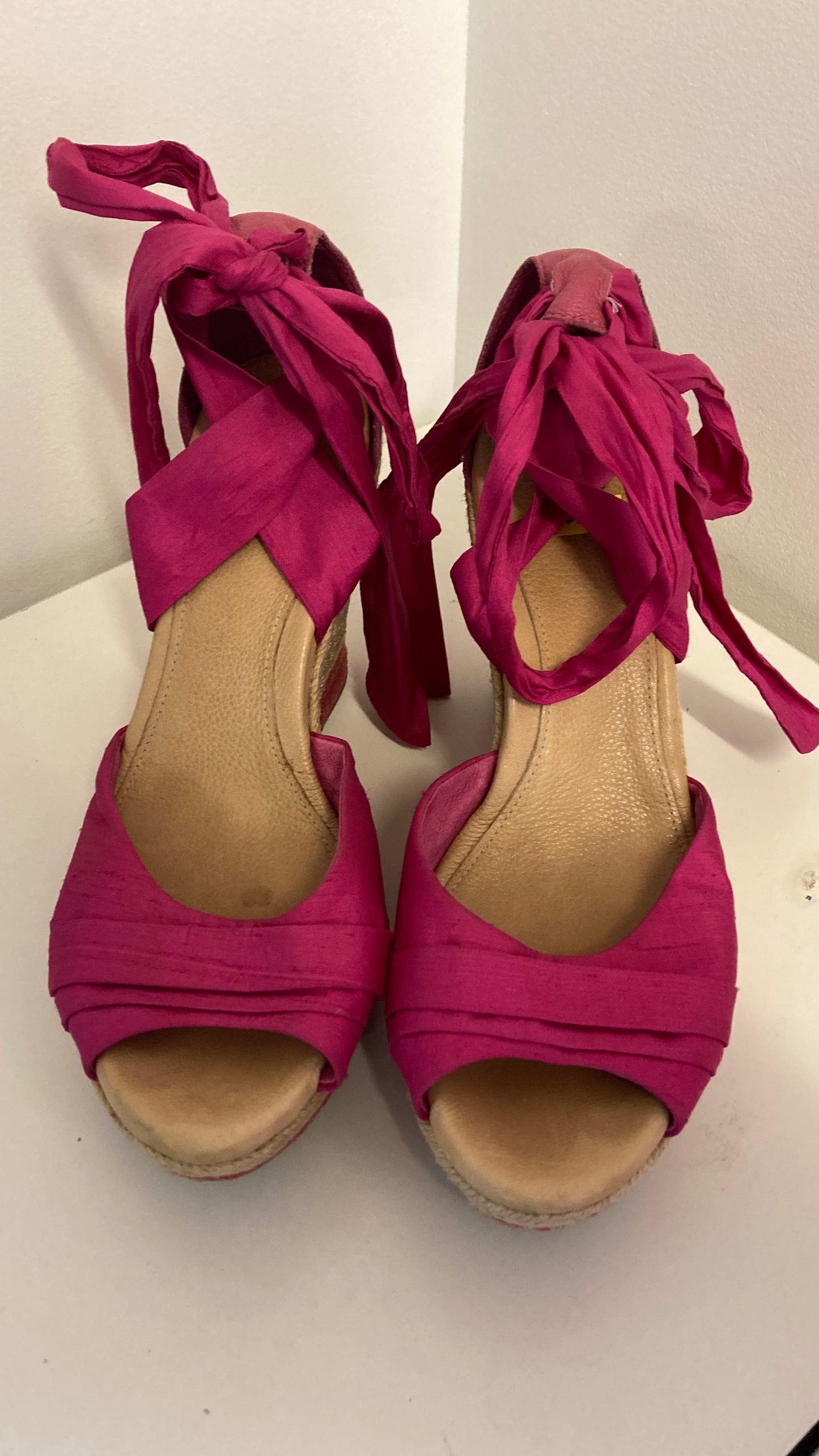 Pink Platform Sandals