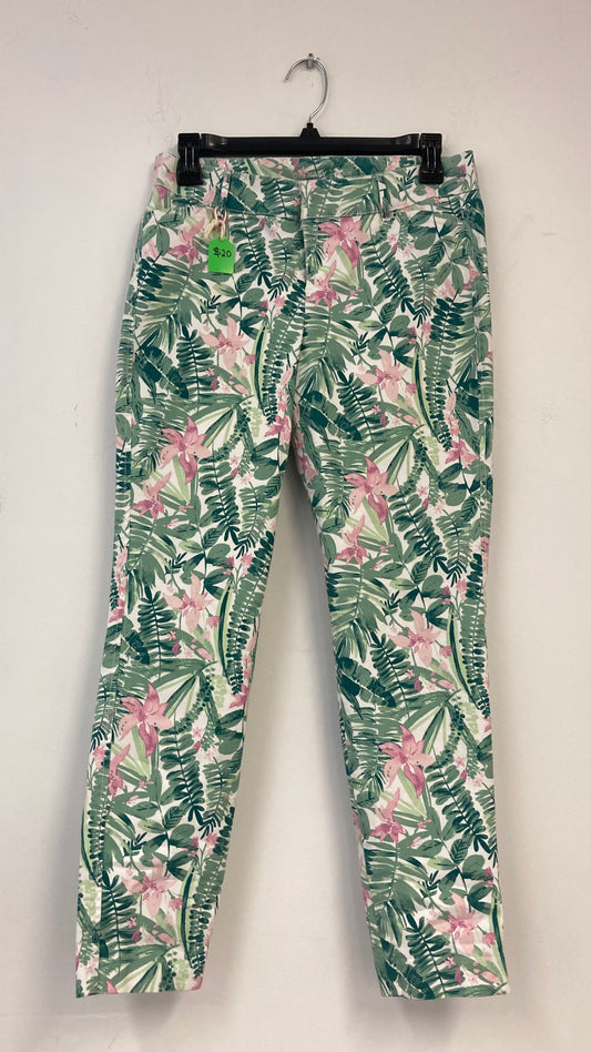 Floral Print Women's Slacks