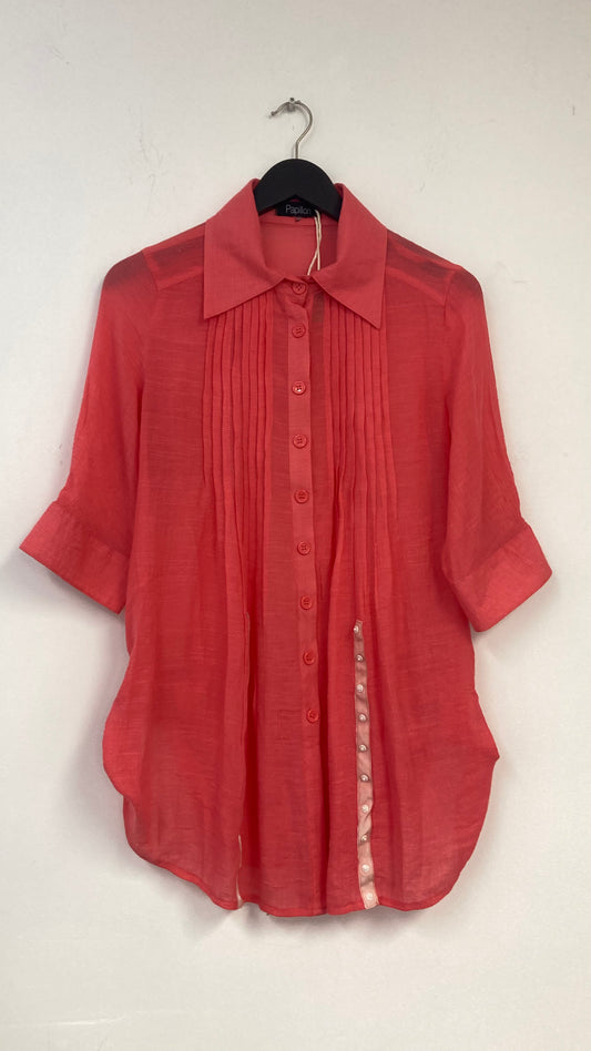 Pink Button Up Long Sleeve