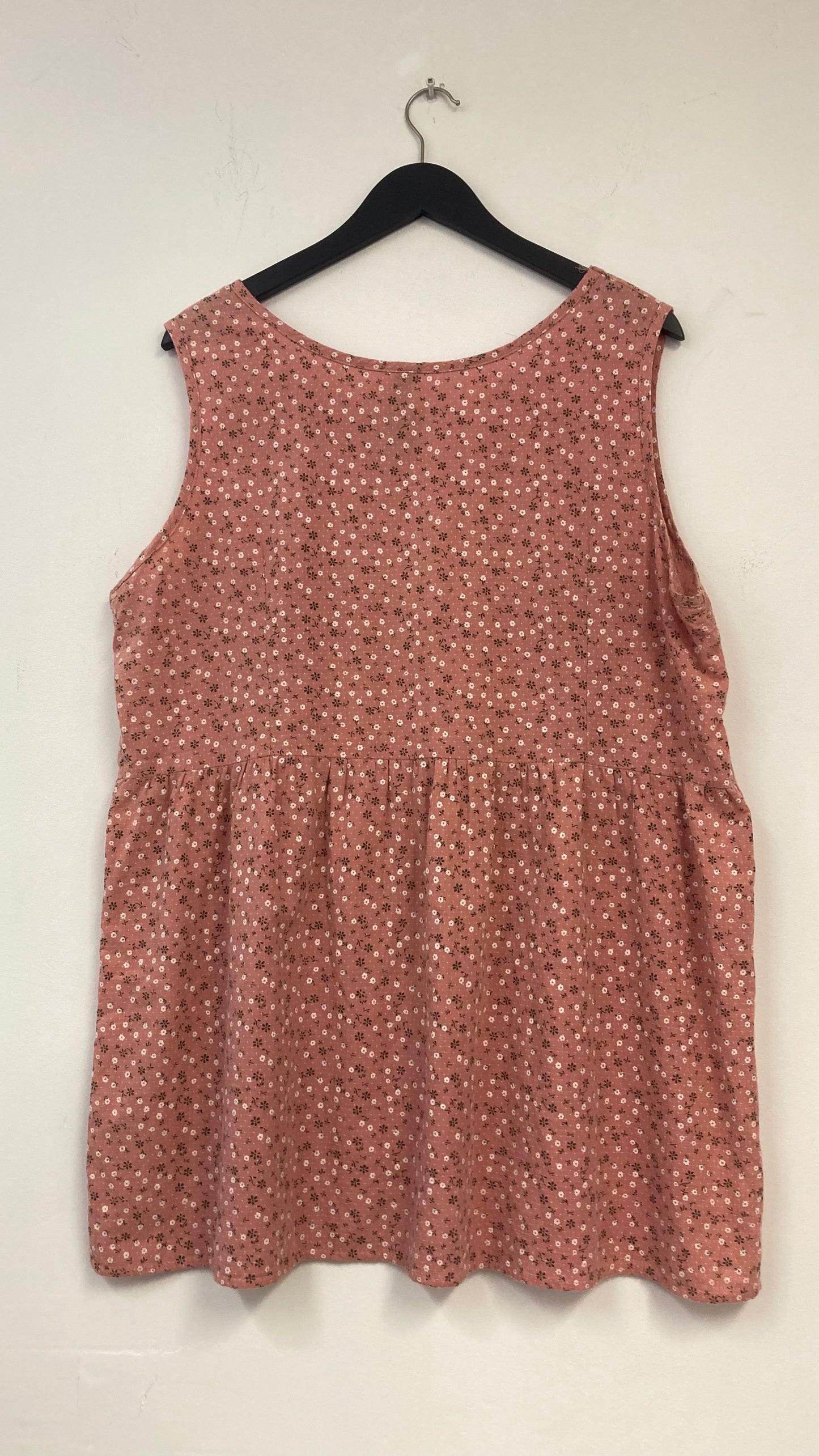Pink Floral Print Mini Dress