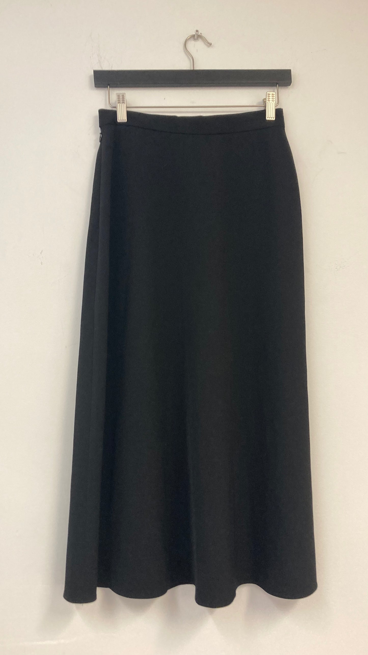 Black A-line Maxi Skirt
