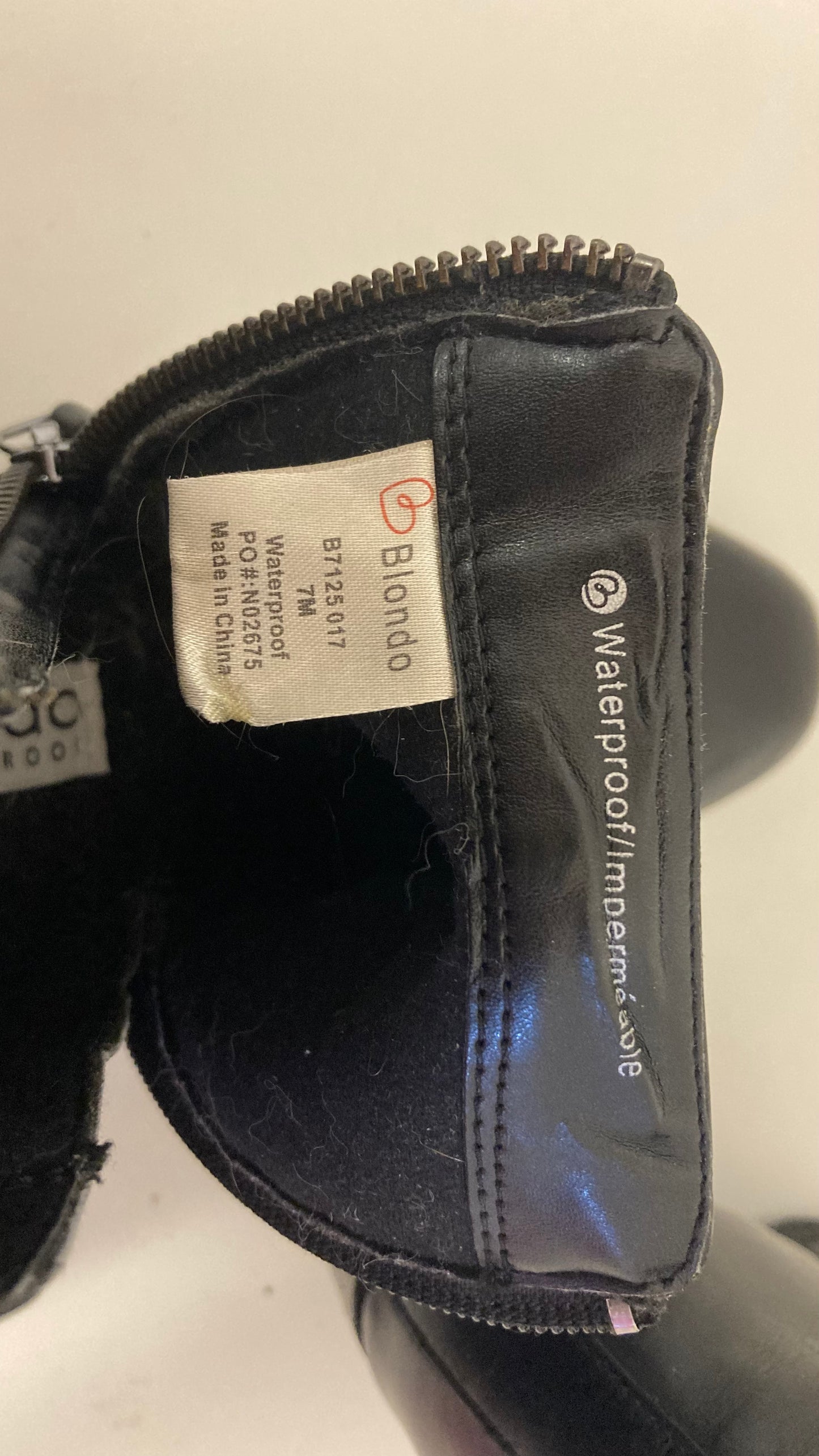 Black Waterproof Boots