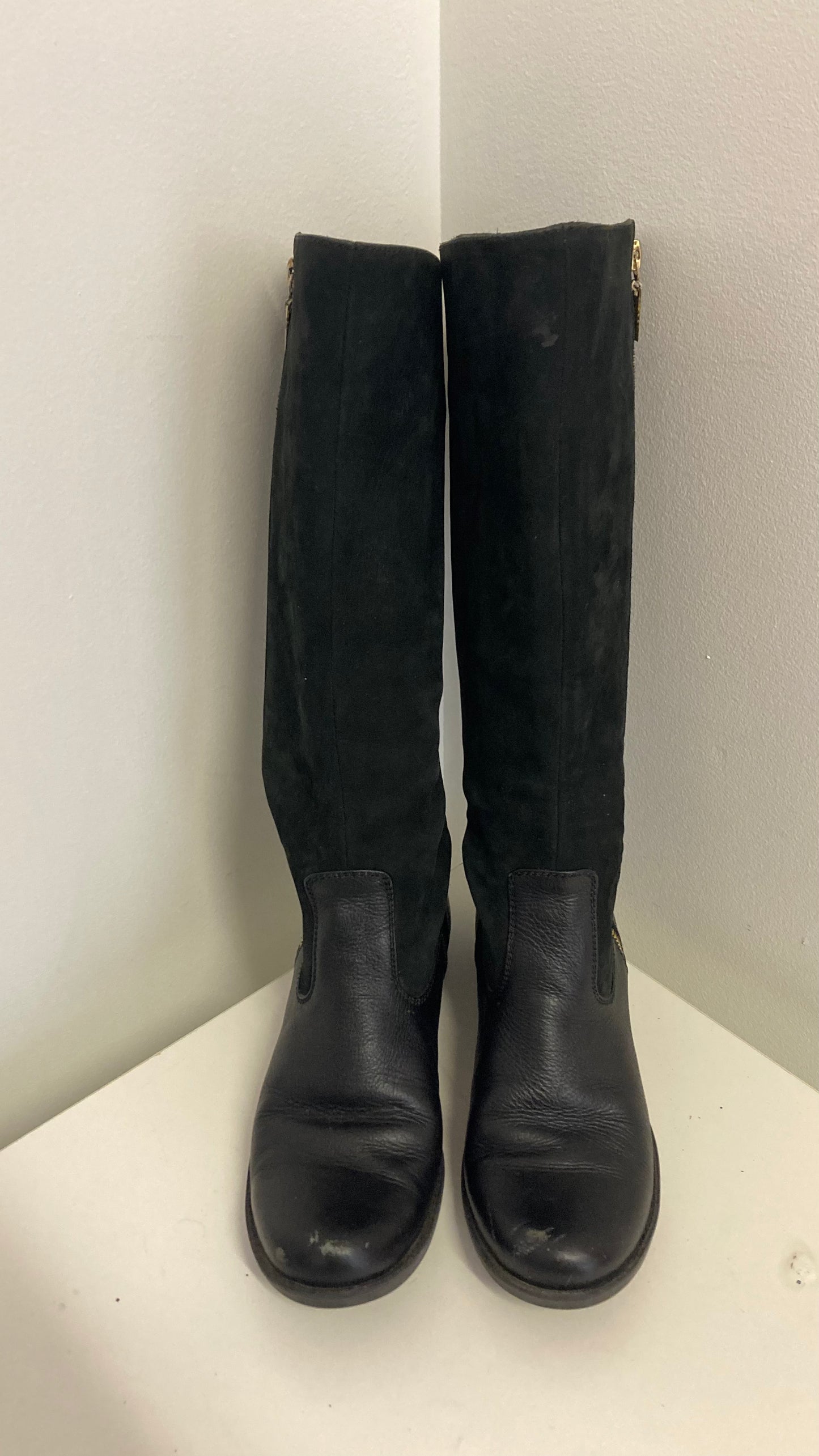 Black Knee High Boots