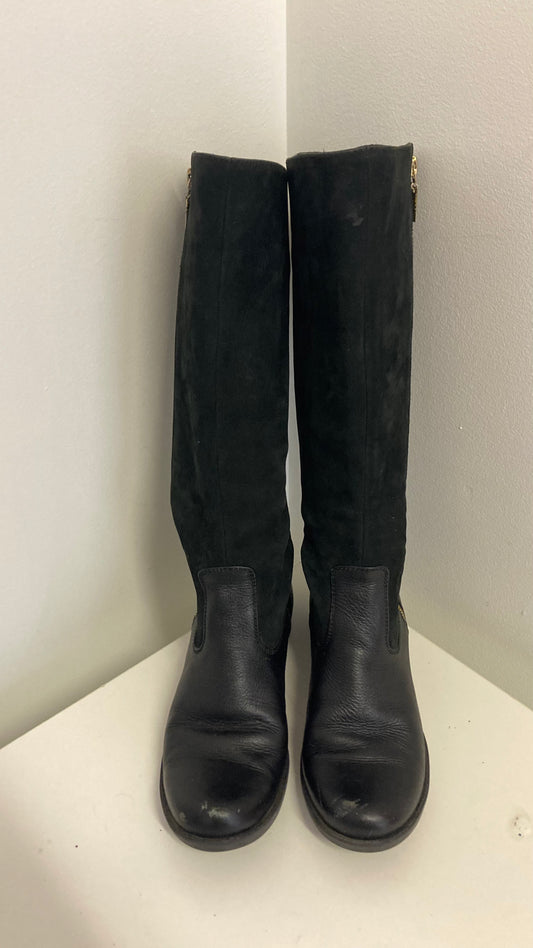 Black Knee High Boots