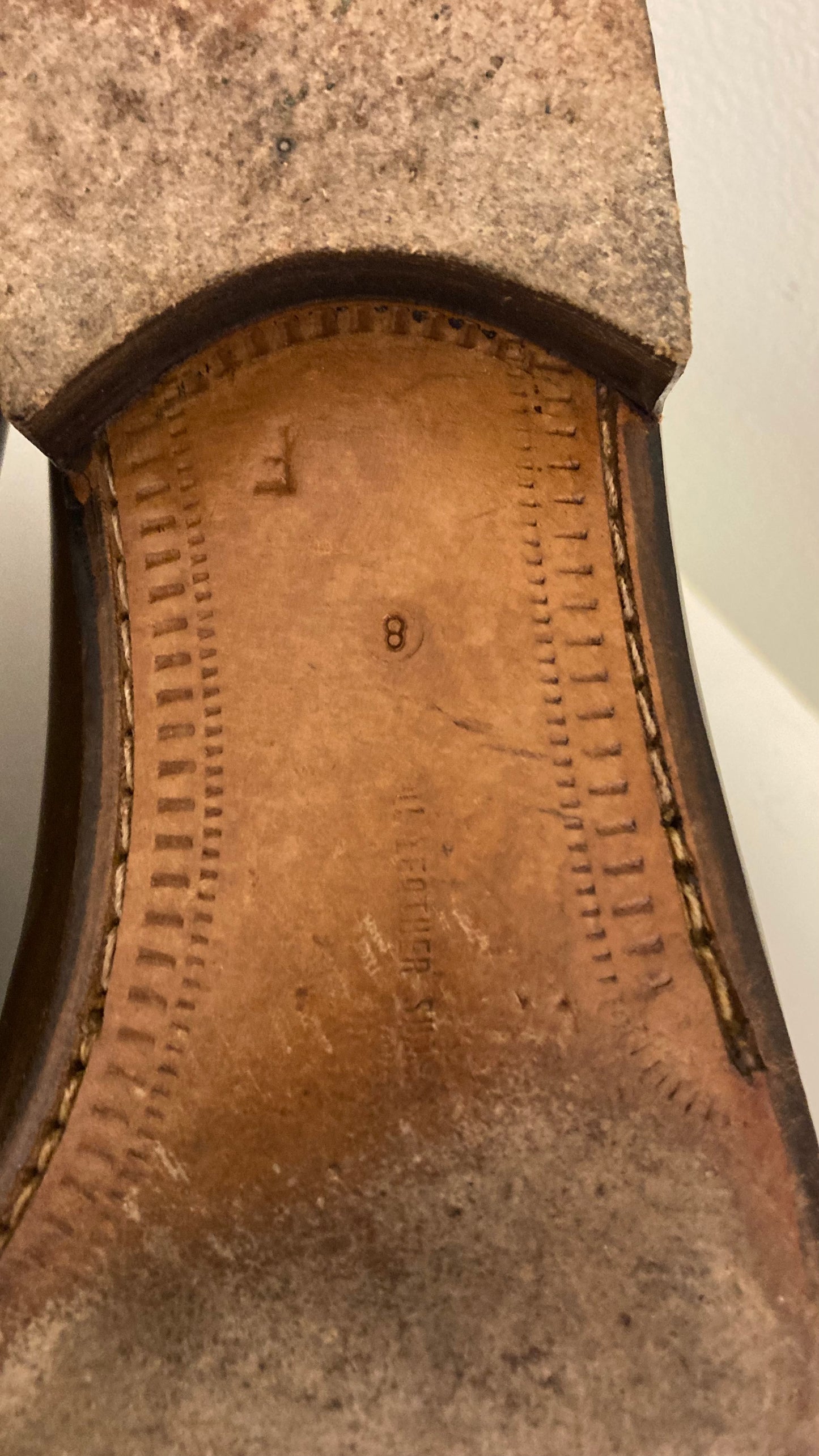 Brown and White Men's Dress Shoes
