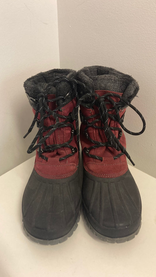 Red Snowboots