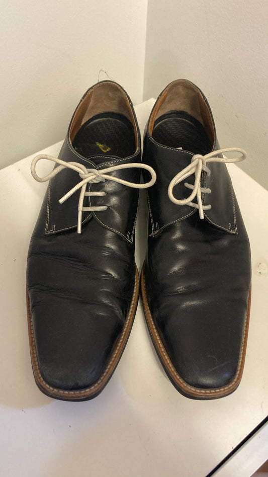 Black Lace Up Dress Shoes