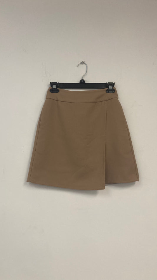 Brown Wrap Skirt