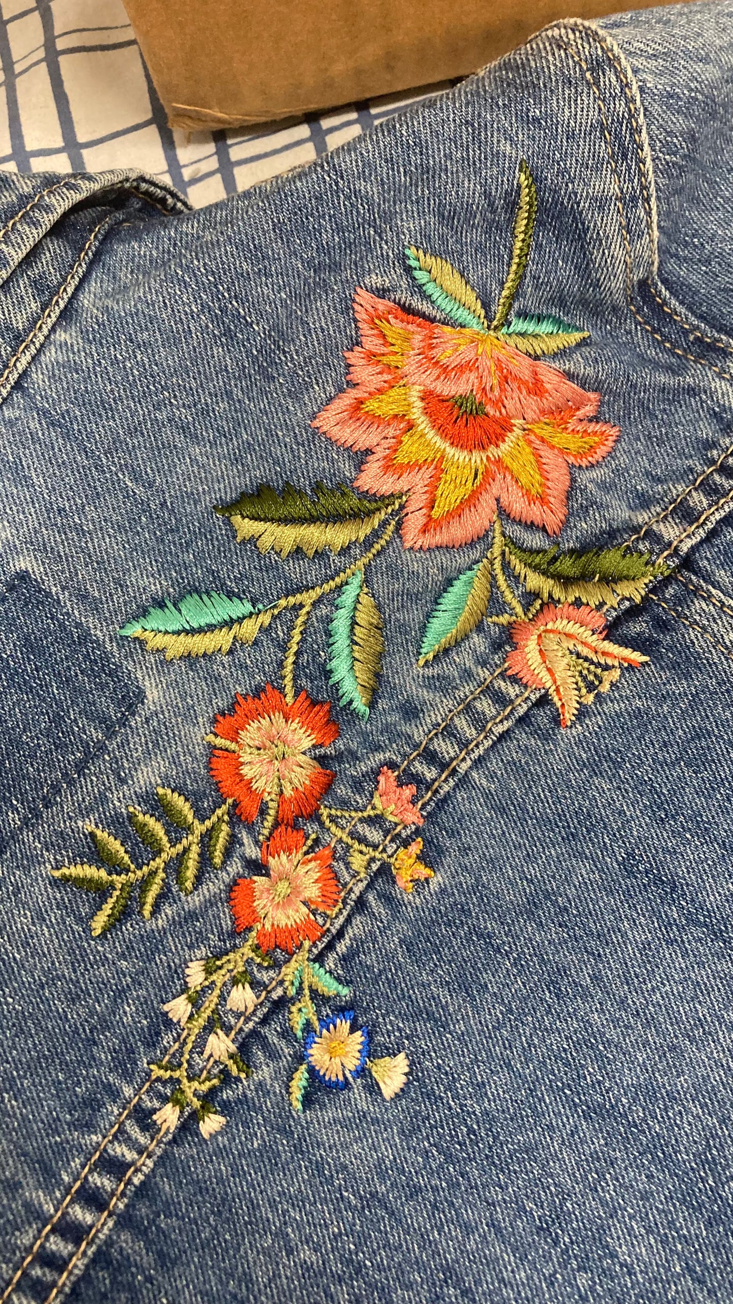 Embroidered Jean Jacket