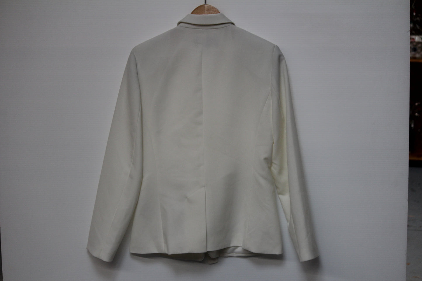 White Belted Blazer