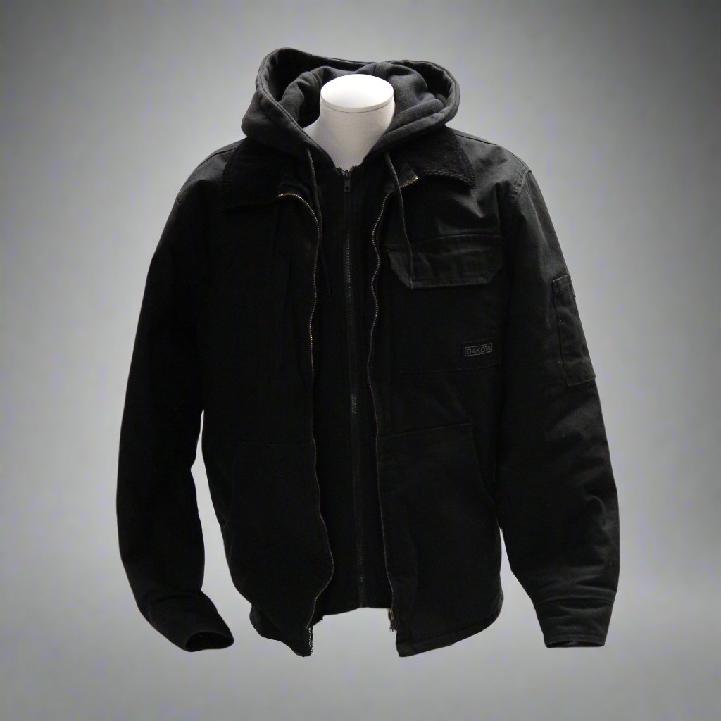 Black Lined Work Jacket