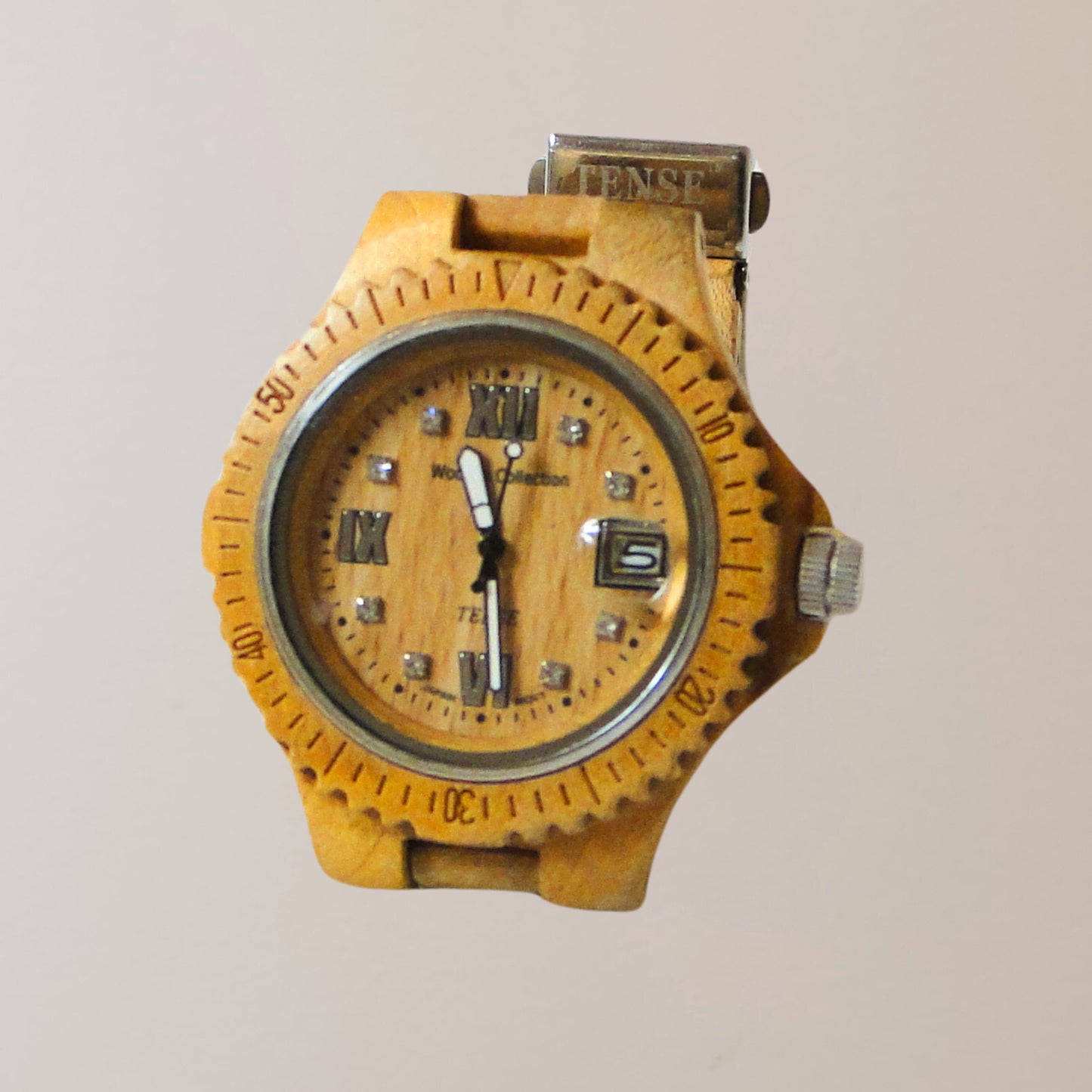 Tense Light maple Wood watch