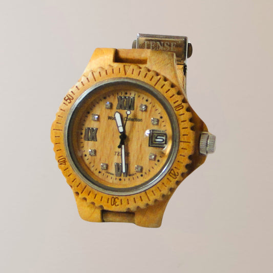 Tense Light maple Wood watch