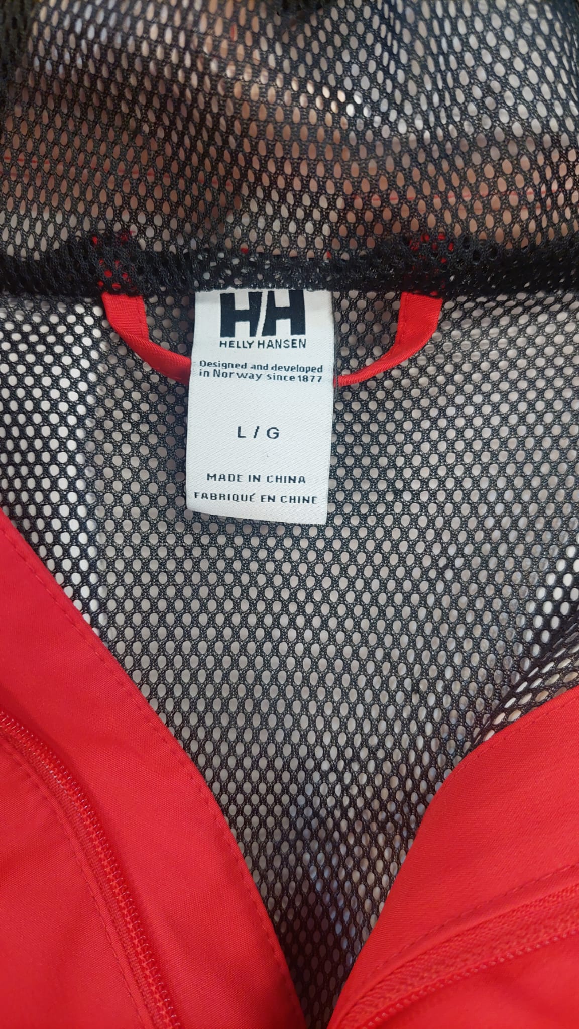 Helly Hansen Orange Rainproof Jacket