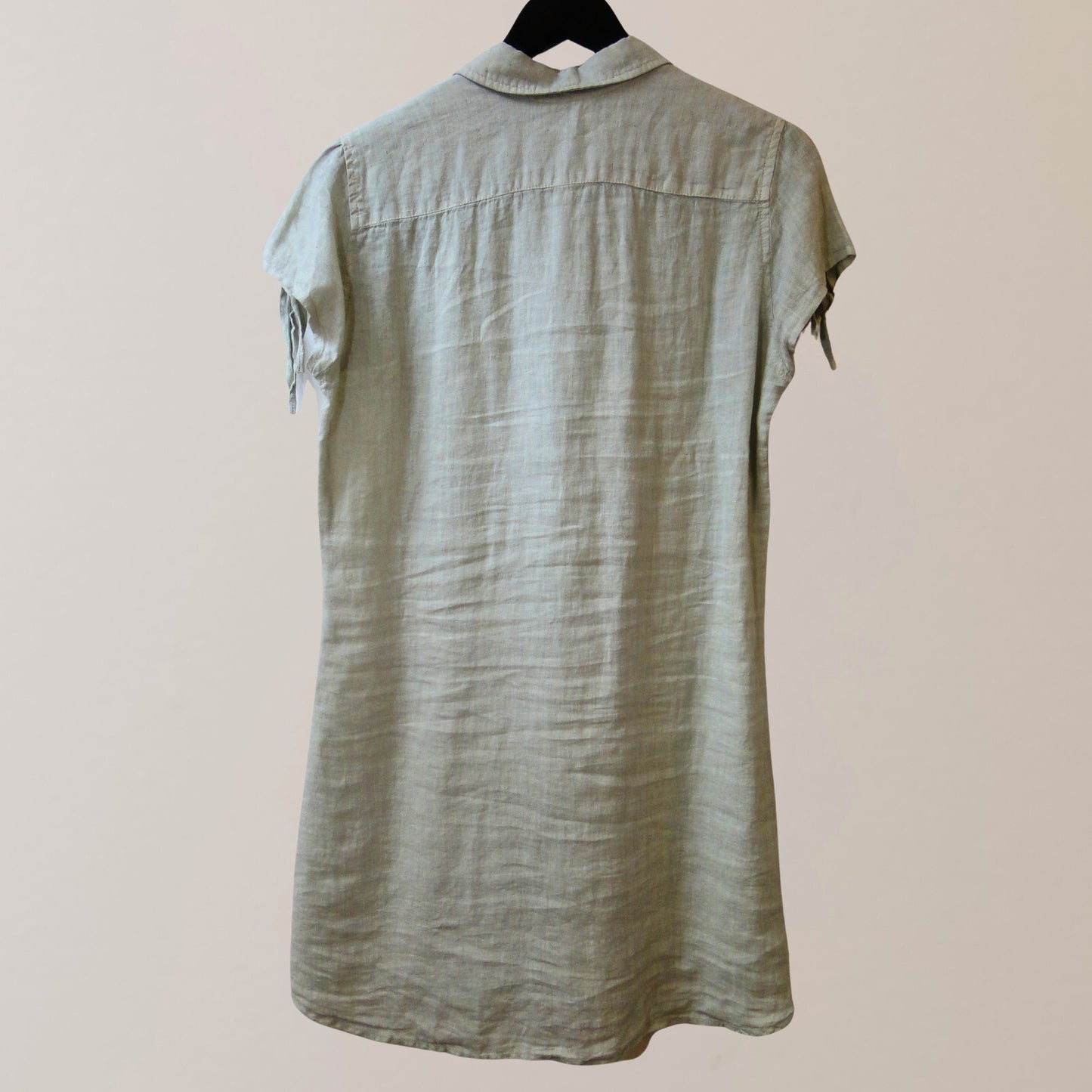 Grand Greece light green dress with tie sleeves