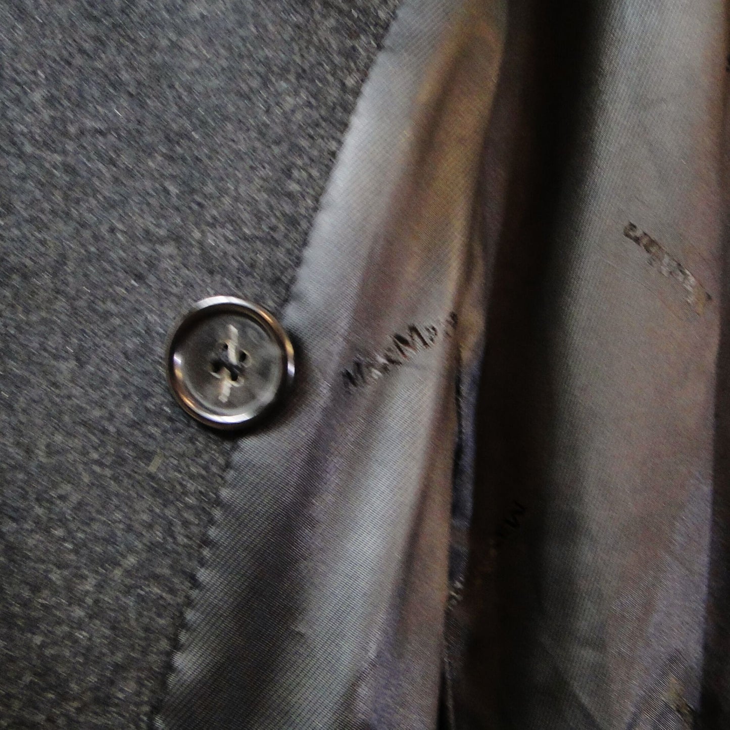 Max Mara Doube breasted black coat