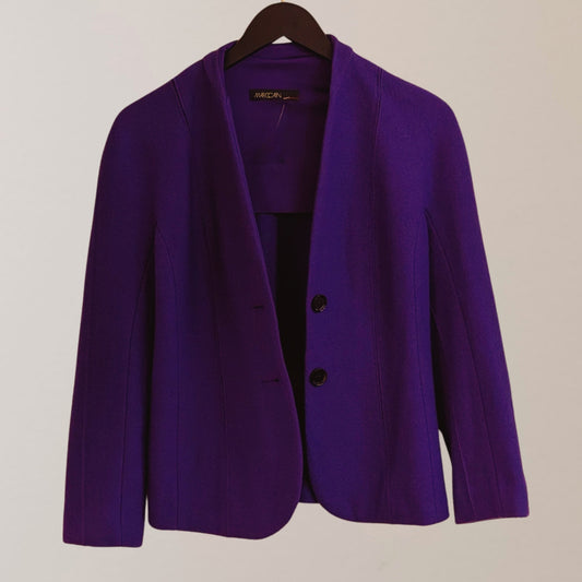 Marccain purple jacket