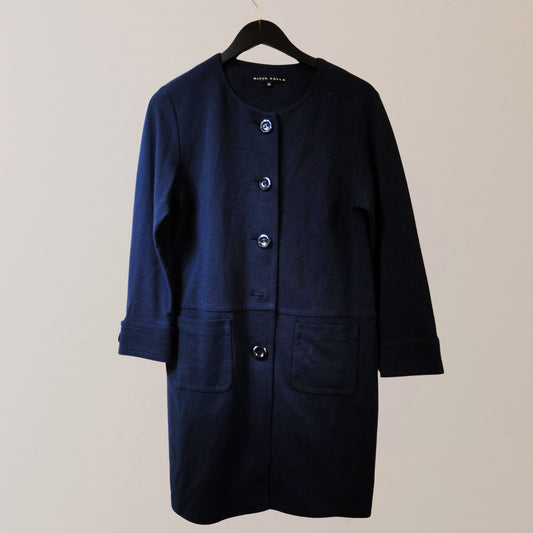 Ritva Falla Navy Blue long blazer