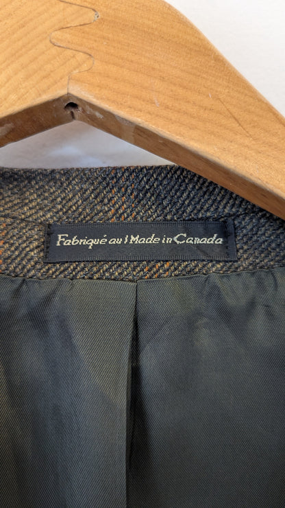 Men's Tweed Blazer - Made in Canada around size M