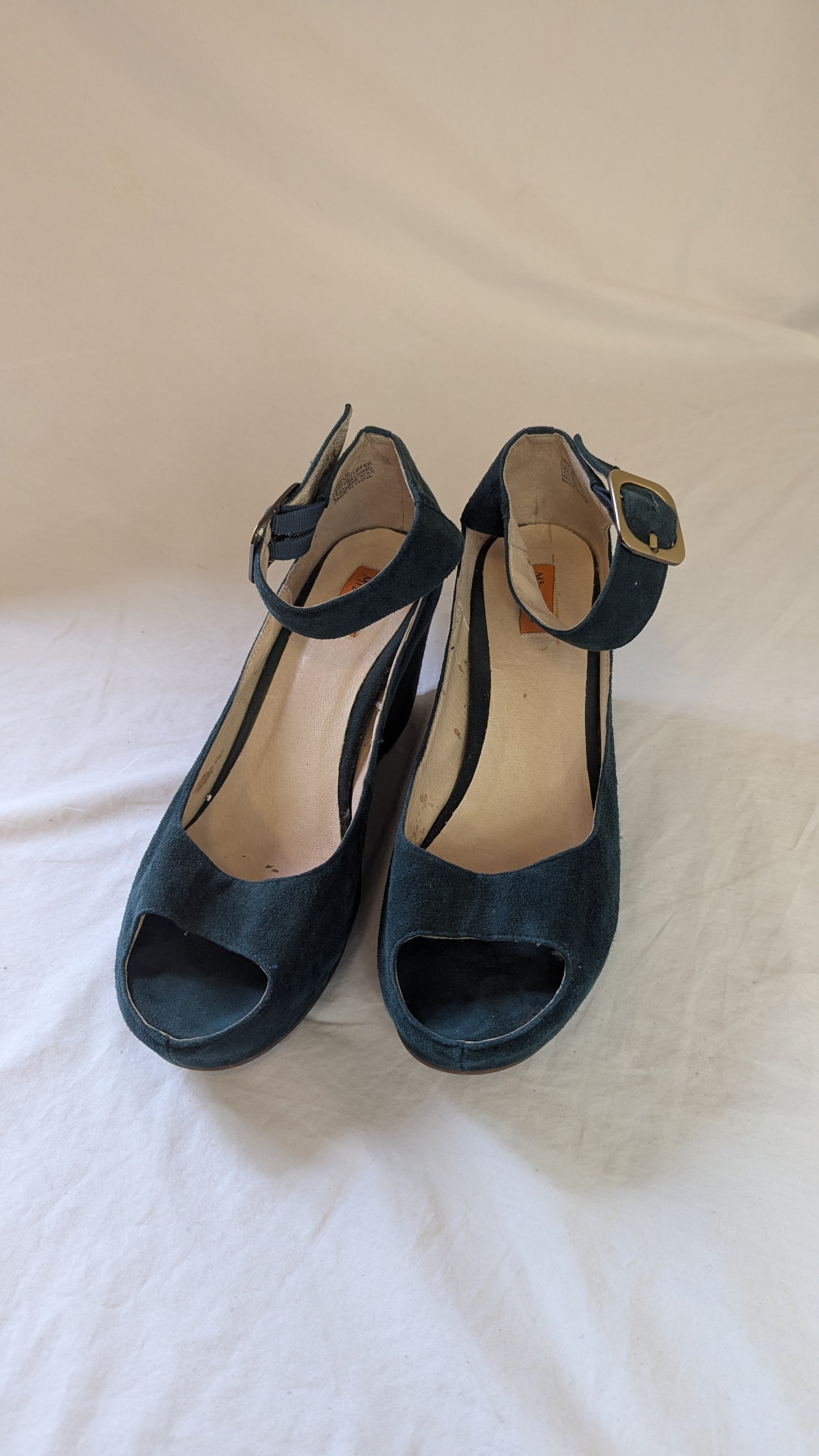 Miz Mooz Suede Wedge Sandals