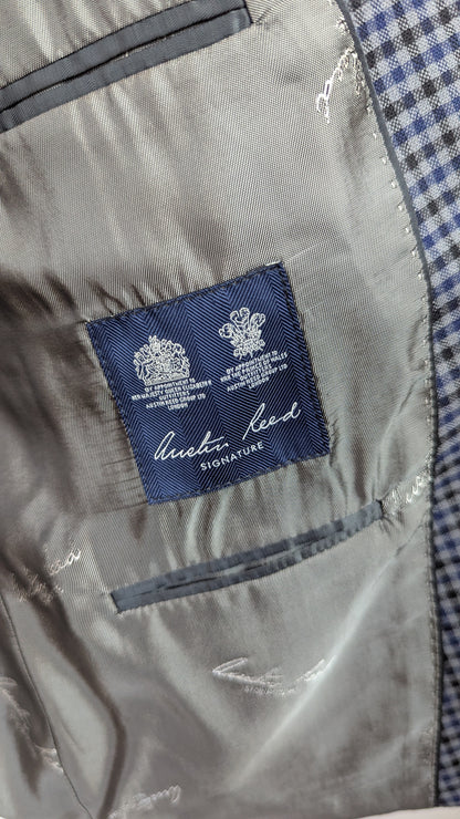 Austin Reed Signature Men's Gingham Sport Coat around size M