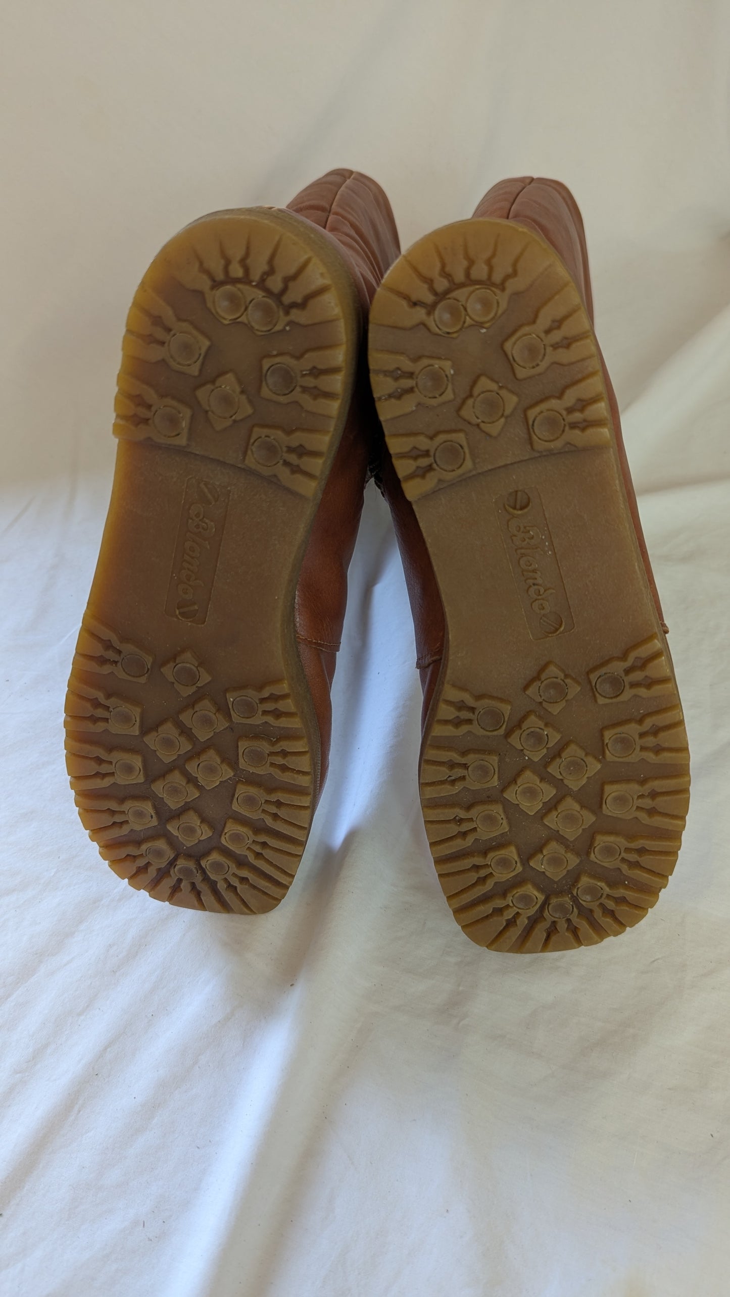 Blondo Leather Winter Boots with Faux Fur Lining