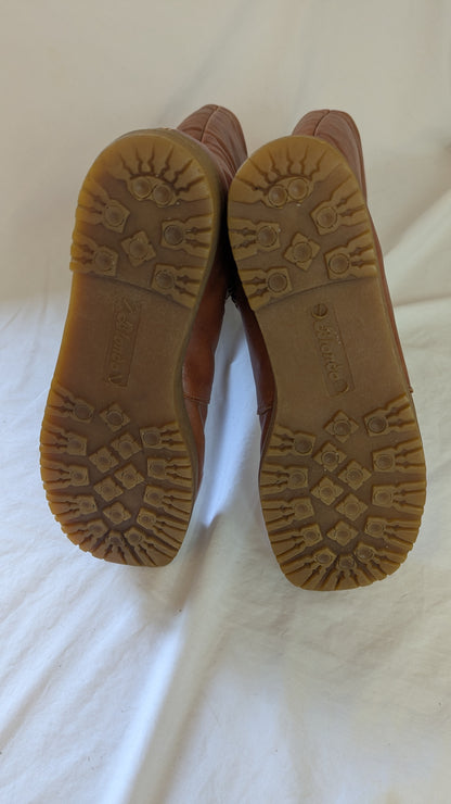Blondo Leather Winter Boots with Faux Fur Lining