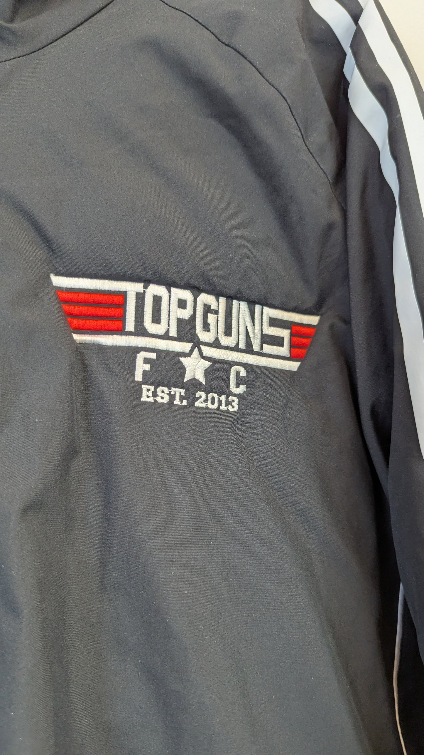 Adidas Top Guns FC Soccer Parka Jacket - Size Large