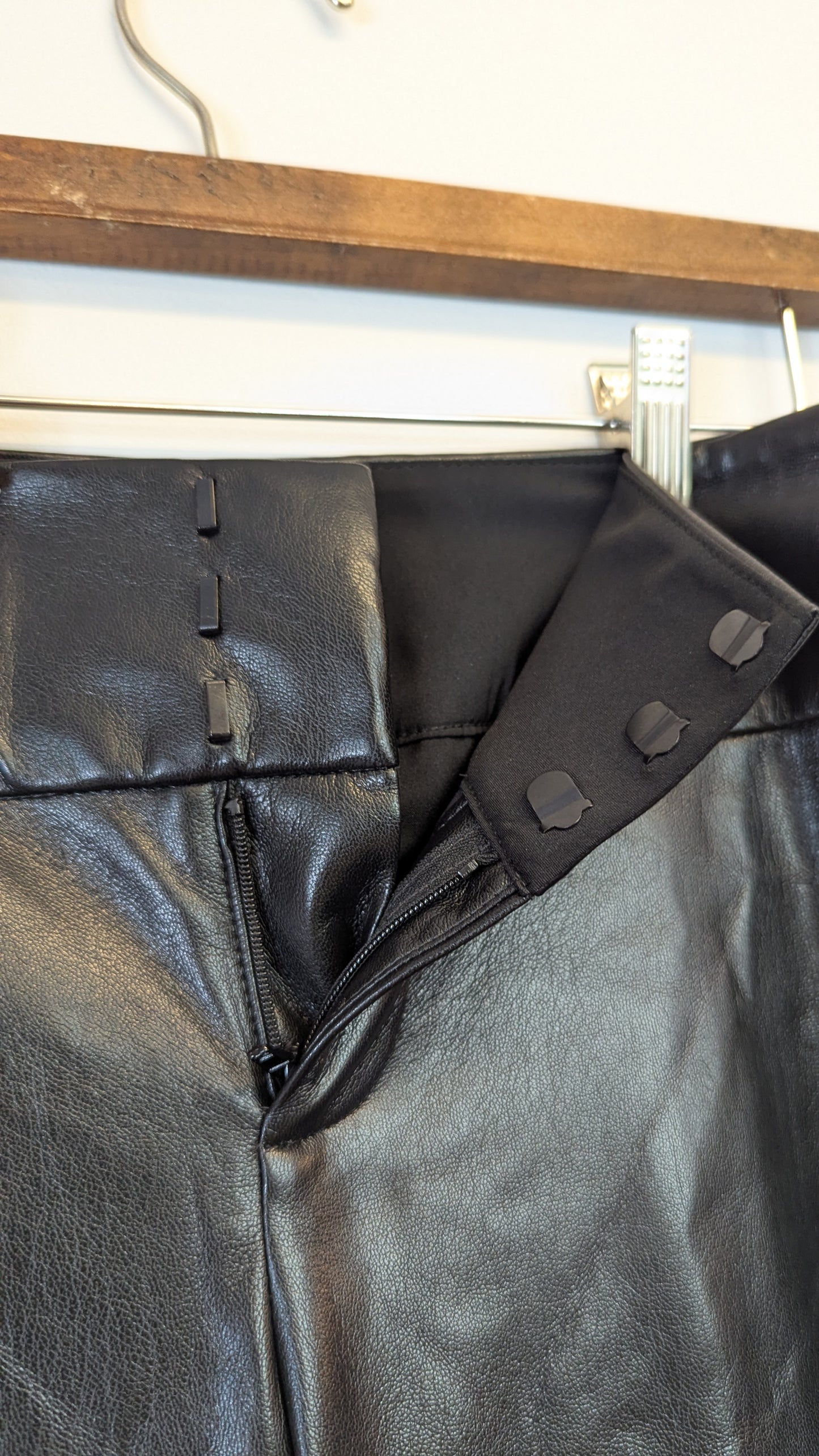 Alice + Olivia Leather Pants