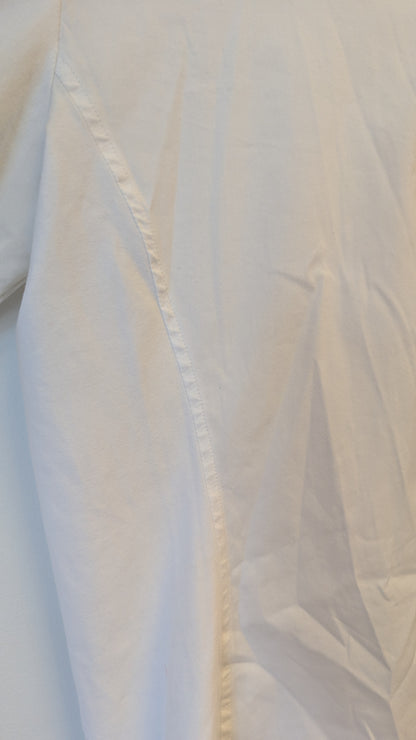 Max Volmáry White Long-Sleeve Button-Down Shirt