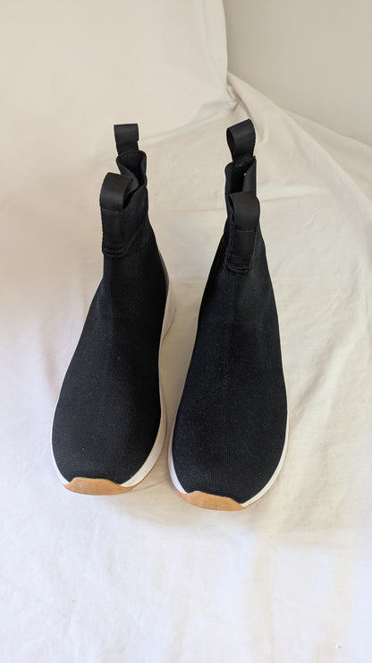 Native Black Knit High-Top Sneakers