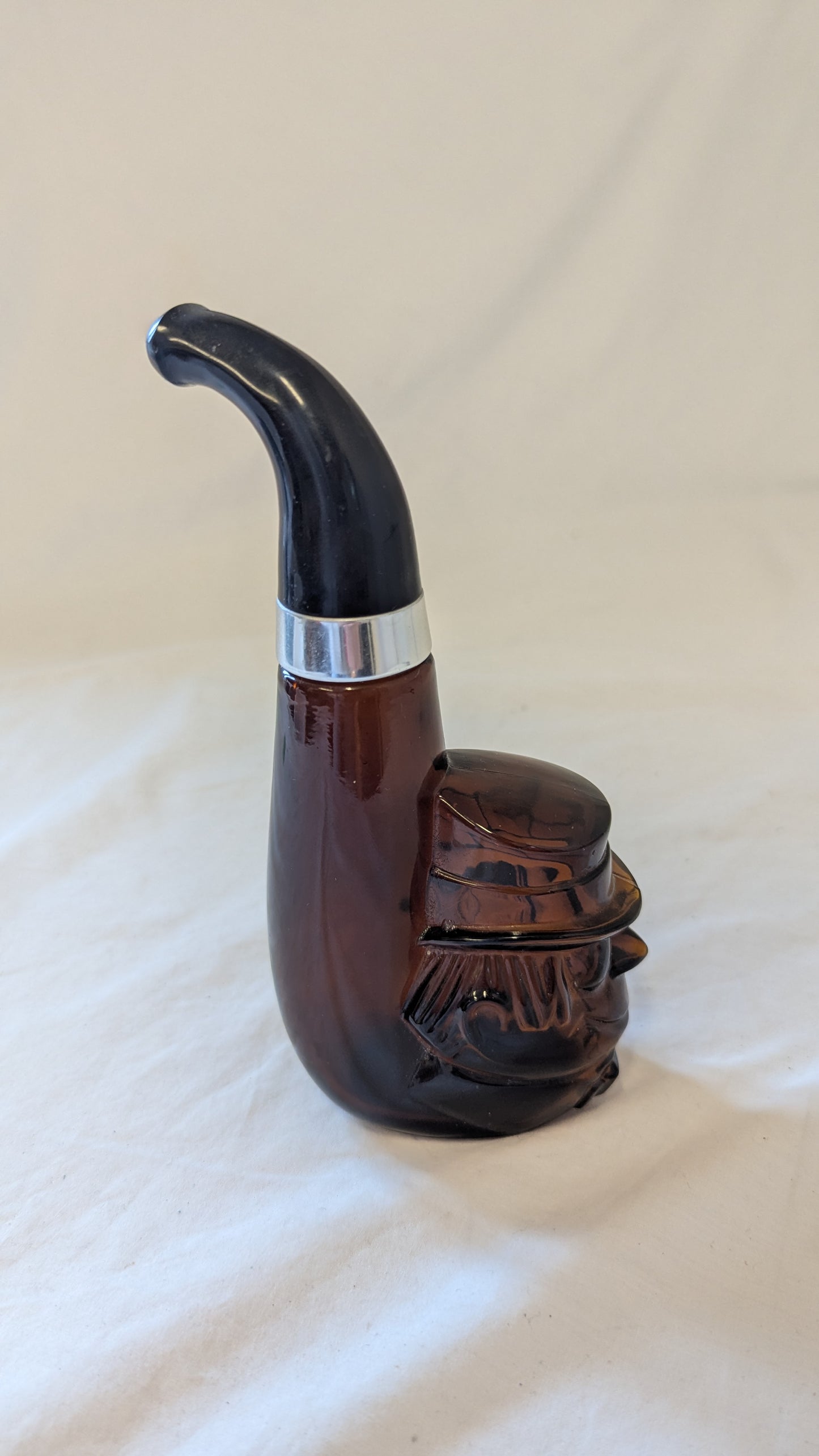 Vintage Avon amber glass collectable bottle