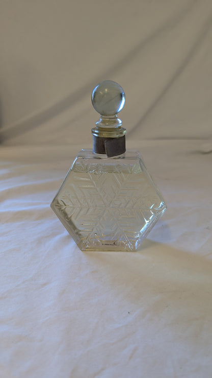 Vintage Peace Snowflake Perfume Bottle