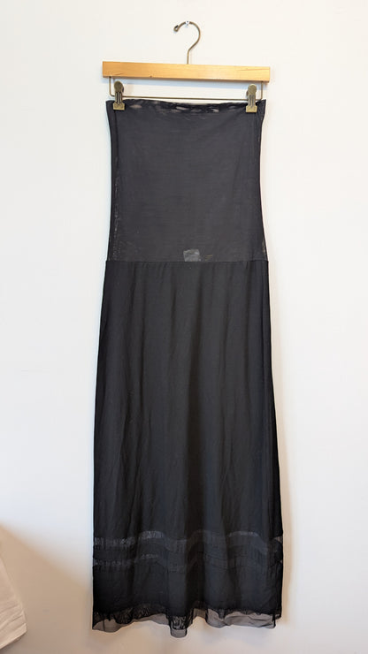 Marie Saint Pierre Black Maxi Skirt size 1