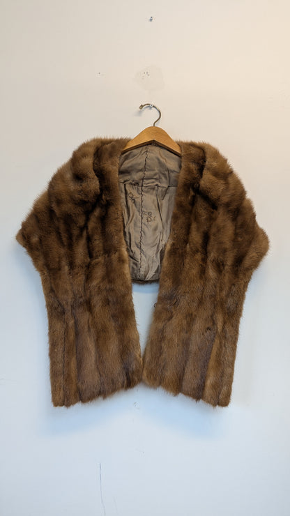 Vintage Mink Fur Stole